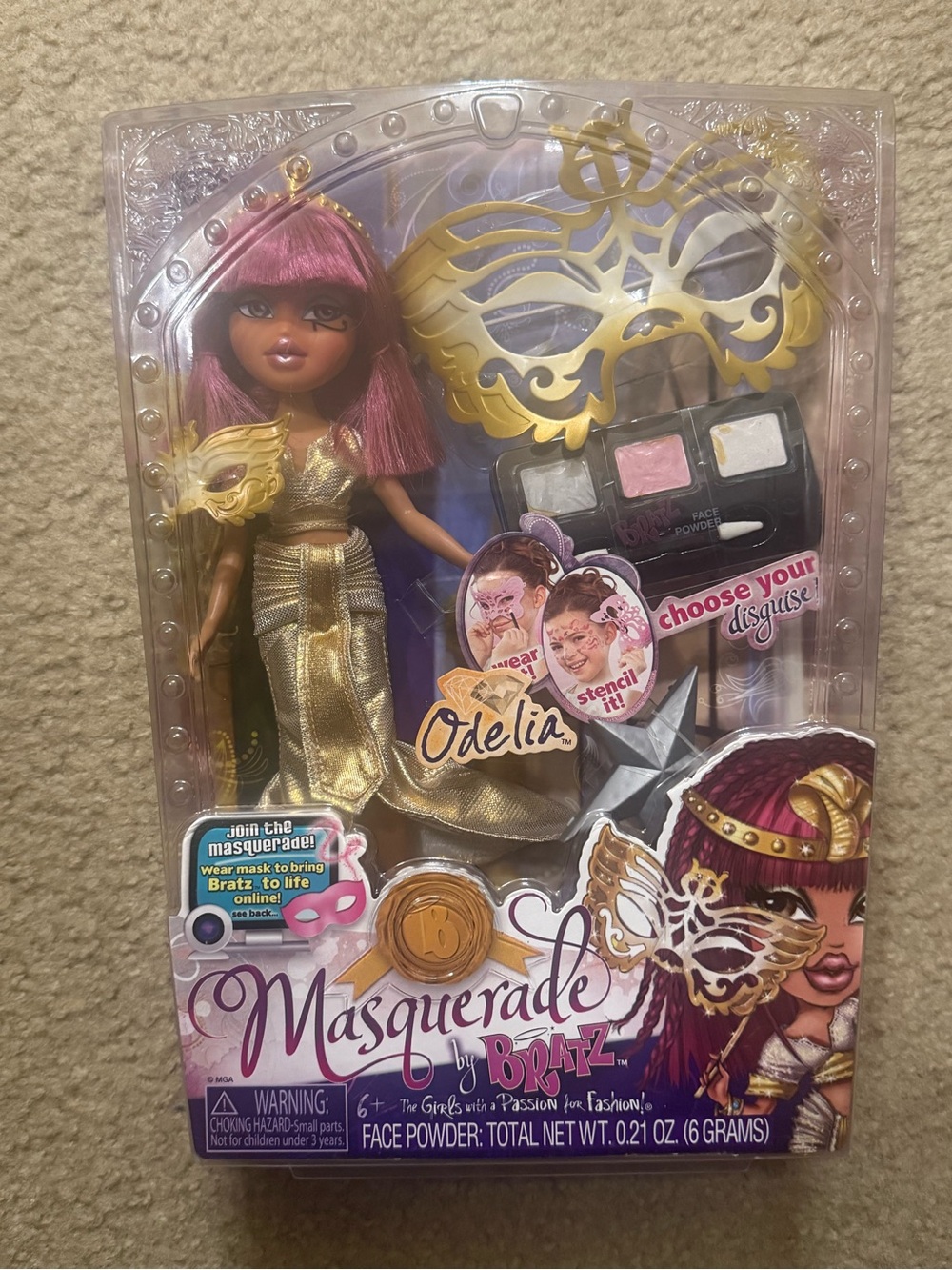 Bratz Masquerade Odelia Doll (Brand New in Box)
